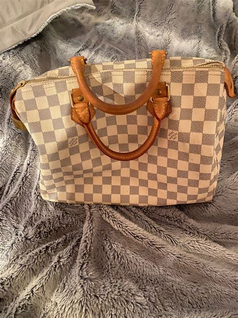 louis vuitton damier azur reinigen|cleaning Louis Vuitton bags.